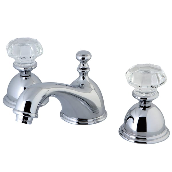 KS3961WCL 8" Widespread Bathroom Faucet, Polished Chrome